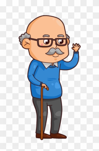 Grandfather Clipart - Png Download