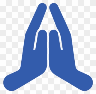 Questions Call Us At 949 589 - Praying Hands Icon Png Clipart
