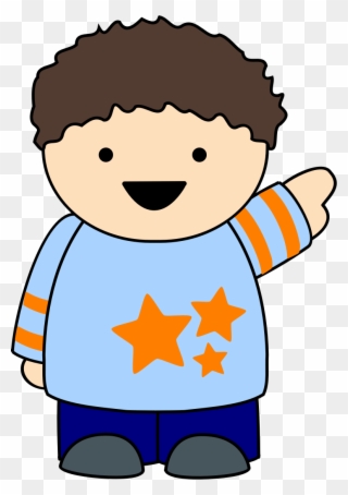 Picture Freeuse Stock Child Pointing Clipart - Boy Pointing Clipart Png Transparent Png