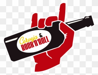 Cerveja & Rock N Roll - Rock And Roll Logo Clipart