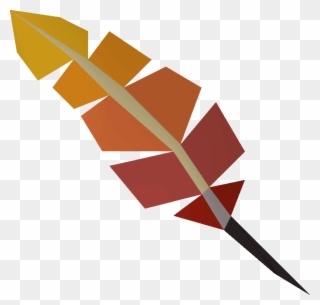 The Phoenix Quill Pen Is A Quest Item Used In The Golem - Feather Old Png Clipart