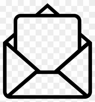 Download Email Symbol Clipart Email Computer Icons - Open Envelope Icon Png Transparent Png