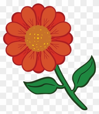 Free Clipart Of A Daisy Flower - Colourful Flower Clipart Png Transparent Png