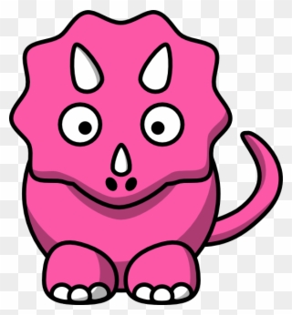 Triceratops Head Clip Art - Png Download