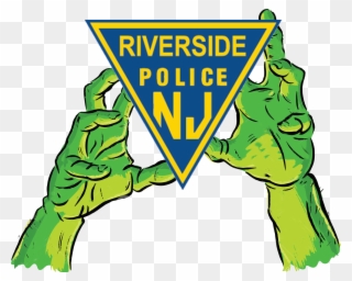 The Riverside Police Officers Association And Riverside - Spooky Halloween Hands Clipart