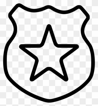 Police Department Comments - Gold Star Clipart