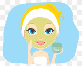 Not By The Hair Of My Chinny Chin Chin - Facial Care Cartoon Clipart