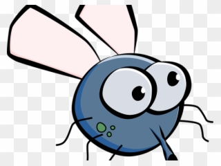 Cartoon Picture Of A Fly - Cartoon Drawing Of A Housefly Keychain Clipart