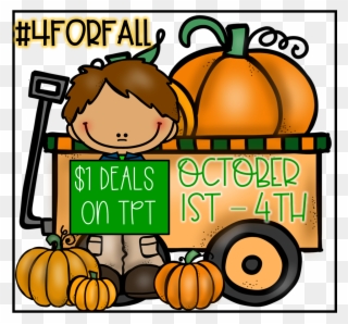 00 Deals Tpt Hashtag Sale And The Products I've Added - Pumpkin Clipart