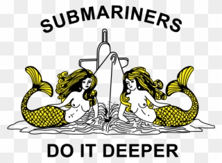Submariners Do It Deeper - .com Clipart