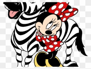 Minnie Mouse Clipart Leopard Print - Minnie Mouse - Png Download