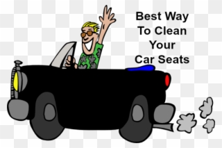 Best Way To Clean Your Car Seats Daily Cleaning, Cleaning - Car Moving Clip Art - Png Download