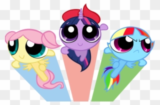 Buttercup Clipart Apple Blossom - Powerpuff Girls Pony - Png Download