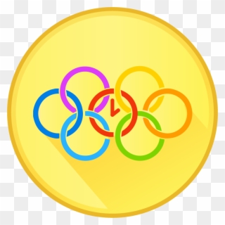 Clipart Clock Daily Routine - Olympic Rings No Background - Png Download