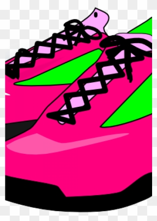 Pair Clipart - Pink Running Shoes Clip Art - Png Download