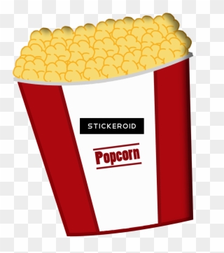 Popcorn Food - Kettle Corn Clipart