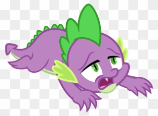 Artist Estories Dragon Safe Simple Solo - Mlp Spike Tired Clipart