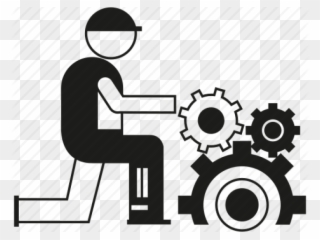 Industrial Clipart Service Technician - Industry - Png Download