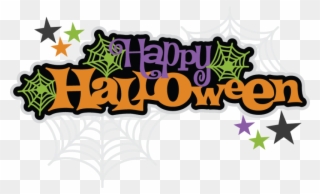 Christmas And New Years - Happy Halloween Clipart