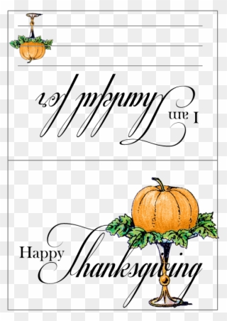 Download I Am Thankful For Clipart - Am Thankful For Card - Png Download