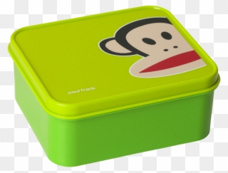 Lunch Box - Paul Frank Drinking Bottle, Lime Clipart