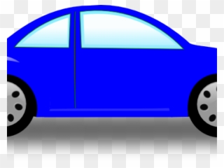 Blue Car Clipart - Carro Animado En Png Transparent Png