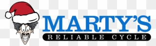 Marty's Reliable Cycle Logo - Bicycle Clipart