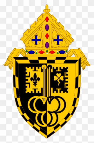 Coat Of Arms Of The Roman Catholic Diocese Of London - Syracuse Coat Of Arms Clipart