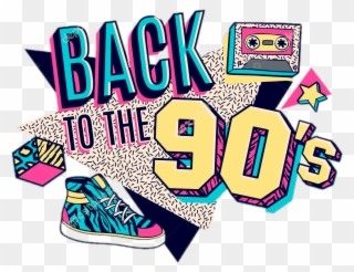 Report Abuse - Back To The 90's Clipart