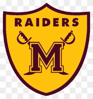 Raiders Logo Yellow With M Image - Oakland Raiders Vinyl Clipart