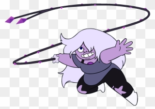 Amethyst And Whip 2 - Steven Universe Papercraft Amethyst Clipart
