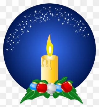 Natal - Advent Candle Clipart
