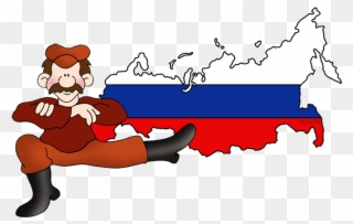 Russia Map Clipart