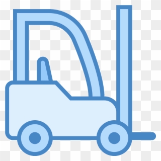 Chariot Élévateur Icon - Forklift Clipart