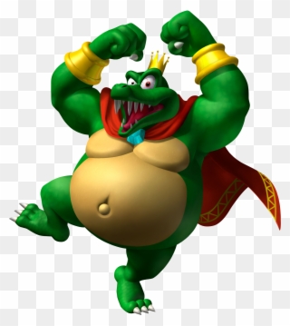 Rool Is The Kroaking King Of Kremlings, And Is Very - Donkey Kong King K Rool Clipart