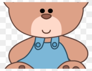 Bear Cub Clipart - Boy Teddy Bear Clip Art - Png Download