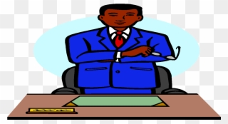 Conference Clipart School Administrator - Principal Clipart - Png Download