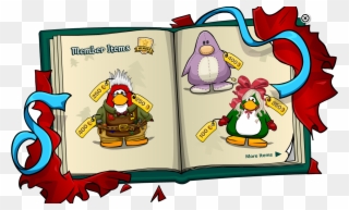 Holiday Party 2012 Dock Catalog Page 1 - Club Penguin Clipart