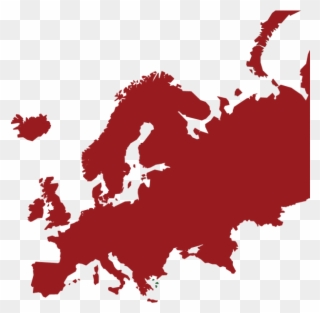 Europe Is A Large Continent That Makes Up The Majority Clipart