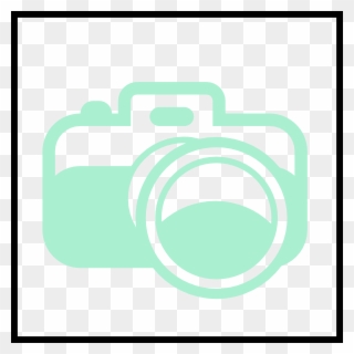 Mint Picture Camera Clip Art - Photography Camera Clipart Png Transparent Png