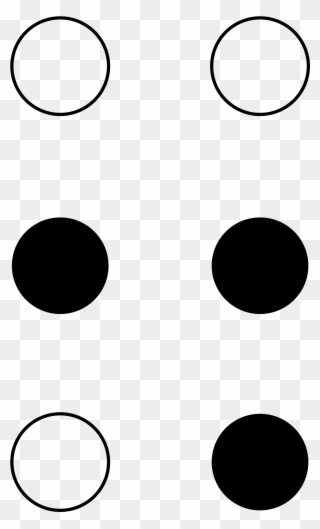 File - Braille Period - Svg - Wikimedia Commons - Full Stop In Braille Clipart