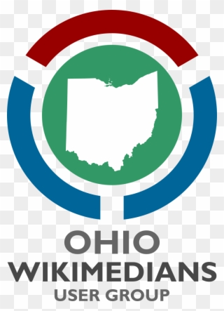 File Ohio Wikimedians User Group Logo Svg Wikipedia - Ohio White Black Shower Curtain Clipart