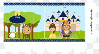 Estas Son Algunas De Las Imágenes Que Incluye El Kit - Beauty And The Beast Clipart