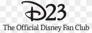 Disney Twenty-three Celebrates 90 Years Of Mickey Mouse - D23 Logo Clipart