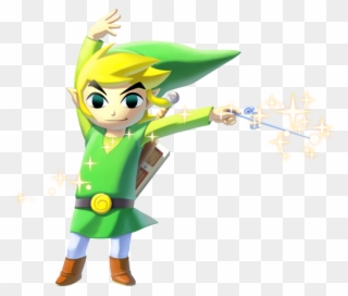 Toon Link The Awesome - Nintendo Amiibo Legend Of Zelda Series: Toon Link Clipart