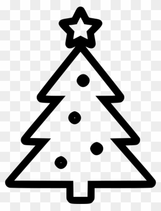 Day Free Transparent Png Clipart - Christmas Tree Icon Png