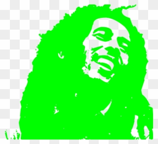 Green Bob Clip Art - Bob Marley Clip Art - Png Download