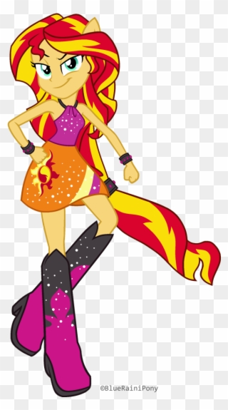 Sunset Shimmer Png Pic - Sunset Shimmer My Little Pony Equestria Girls Clipart