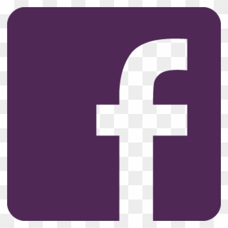 Facebook - Purple - Facebook Png Transparent Background Clipart