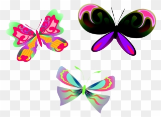 Mariposas Y Libélulas - Zazzle Peace Butterfly Key Ring Clipart